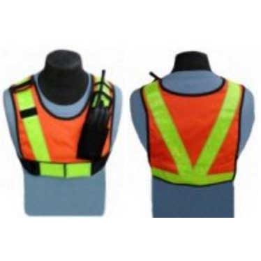 Caldwell HRV-400 High Visibility Safety Vest with 2-way Radio Pocket